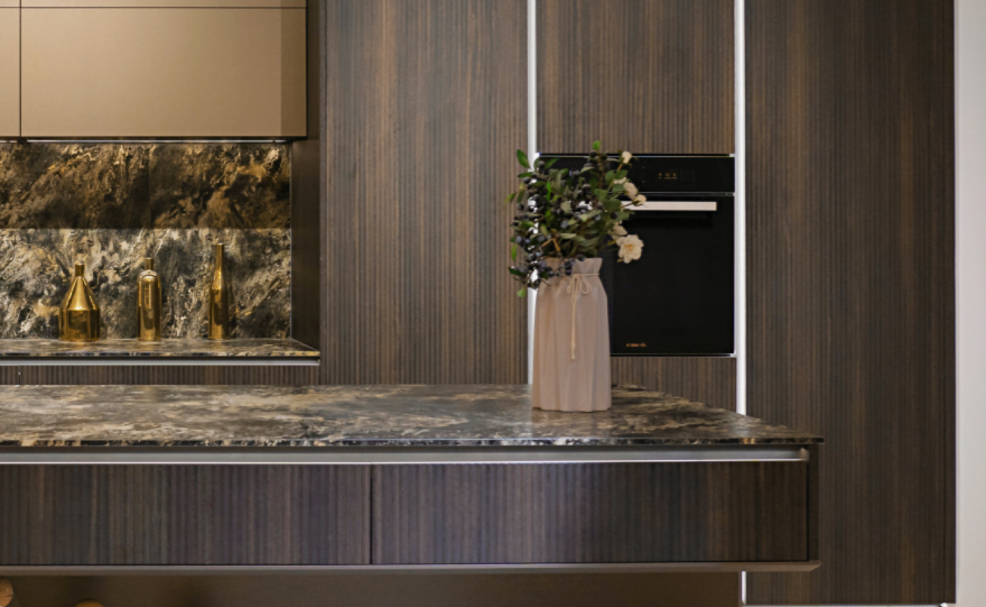 高级感餐边柜岛台，美到窒息！