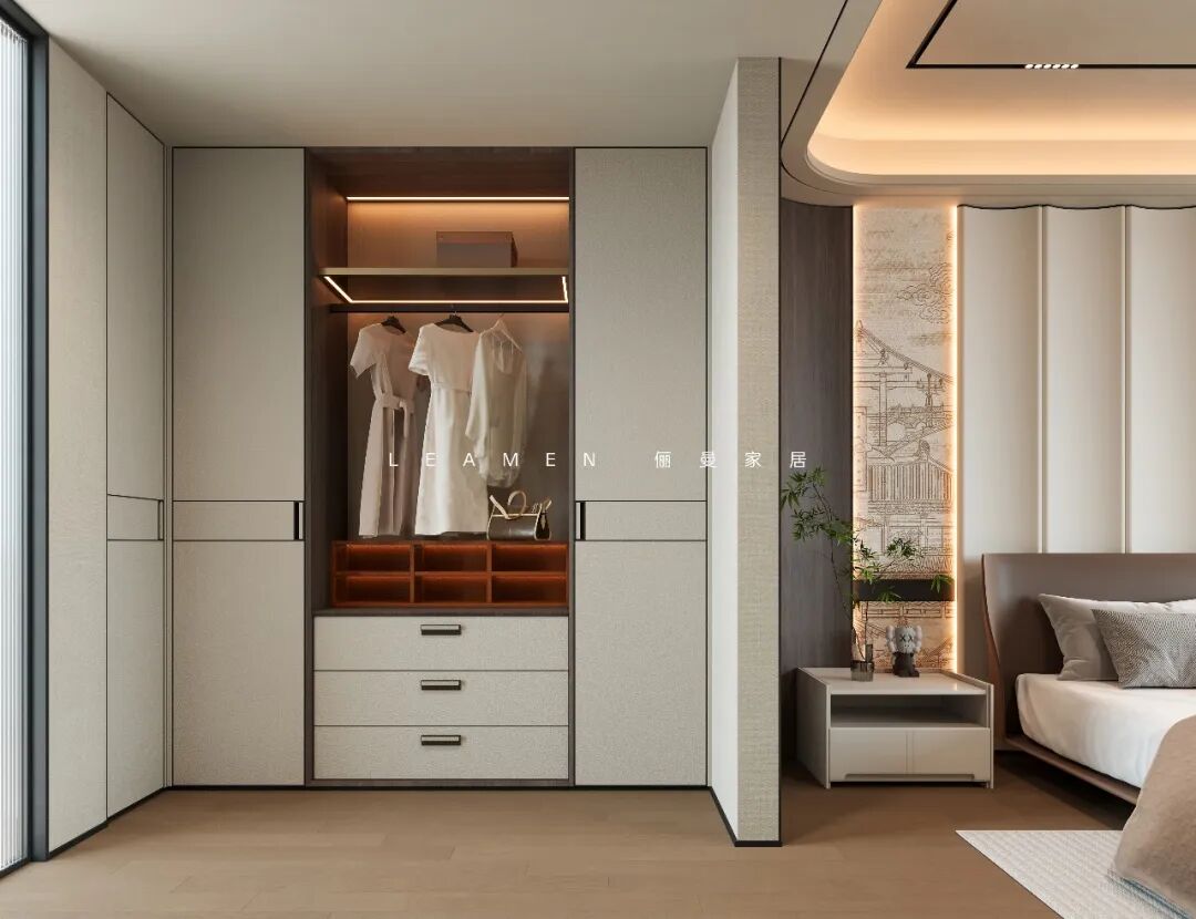 御湖镜225m²，意式极简设计方案(图12)