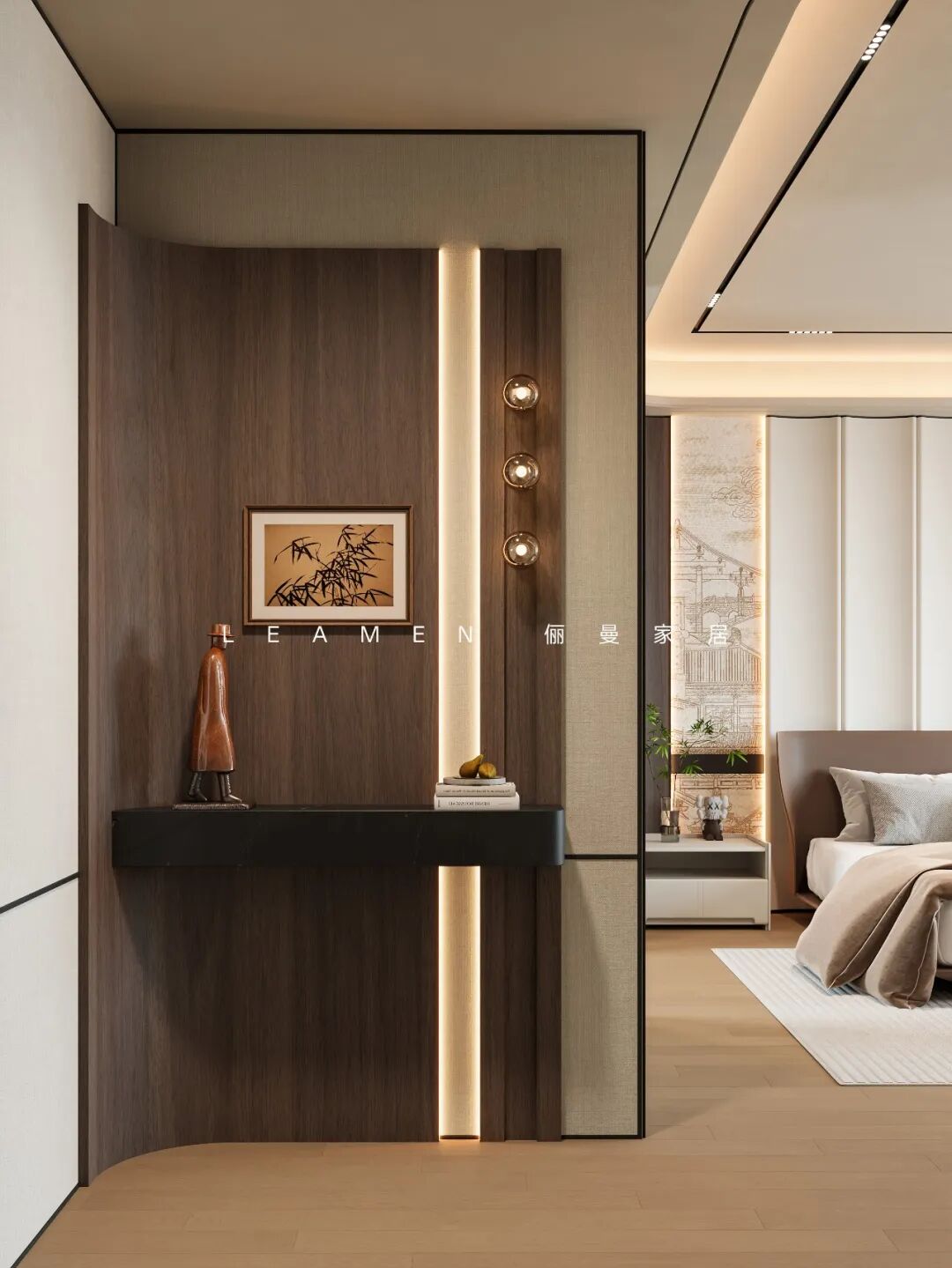 御湖镜225m²，意式极简设计方案(图13)