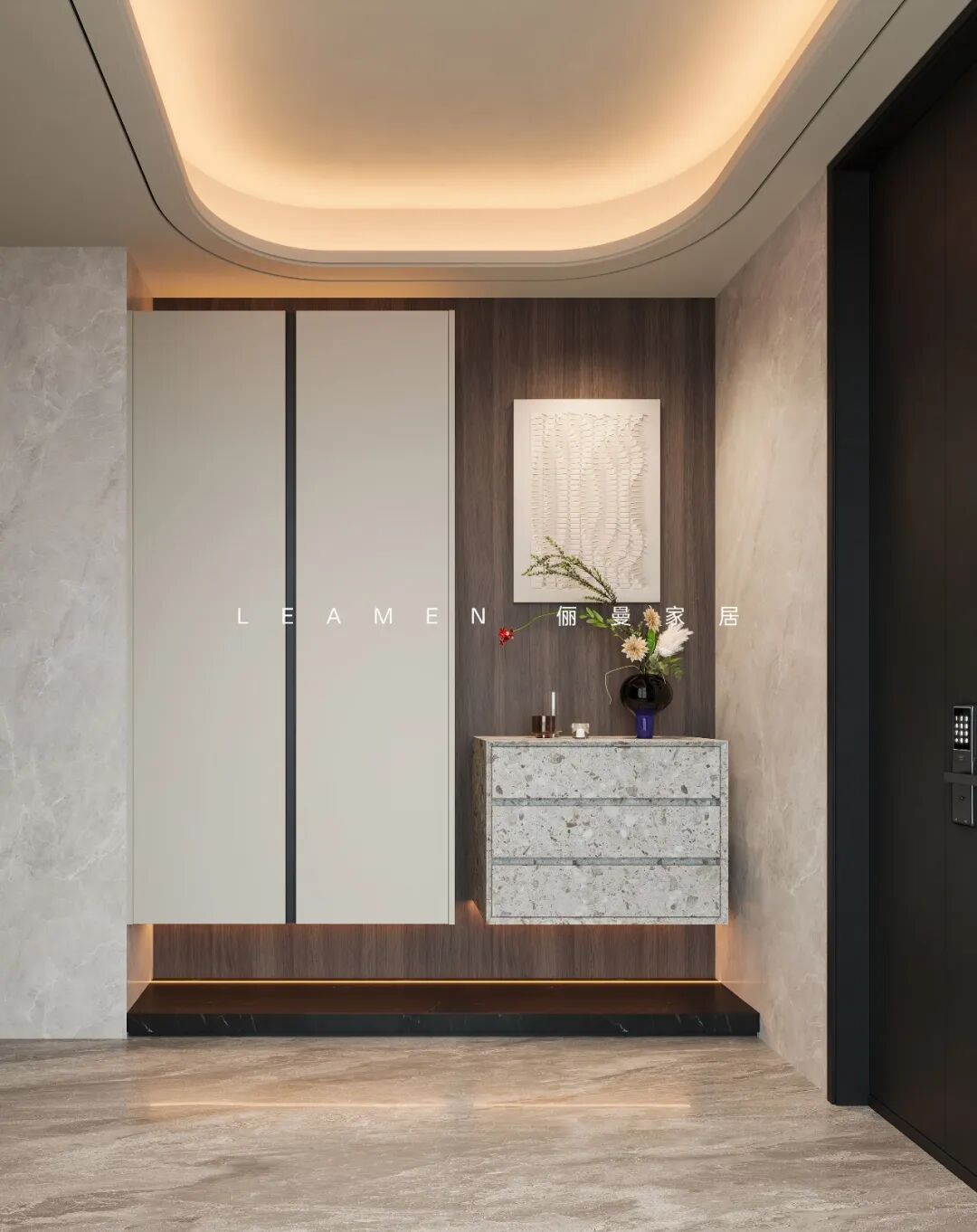 御湖镜225m²，意式极简设计方案(图19)