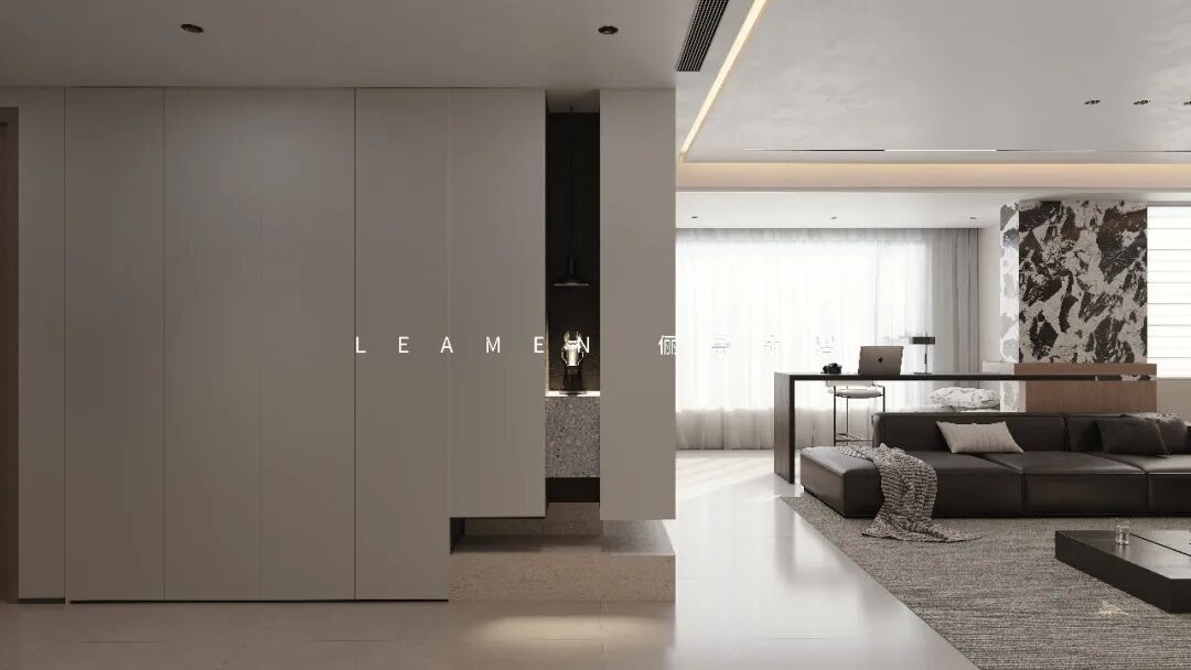 静安玺樾165m²，意式极简设计方案(图6)