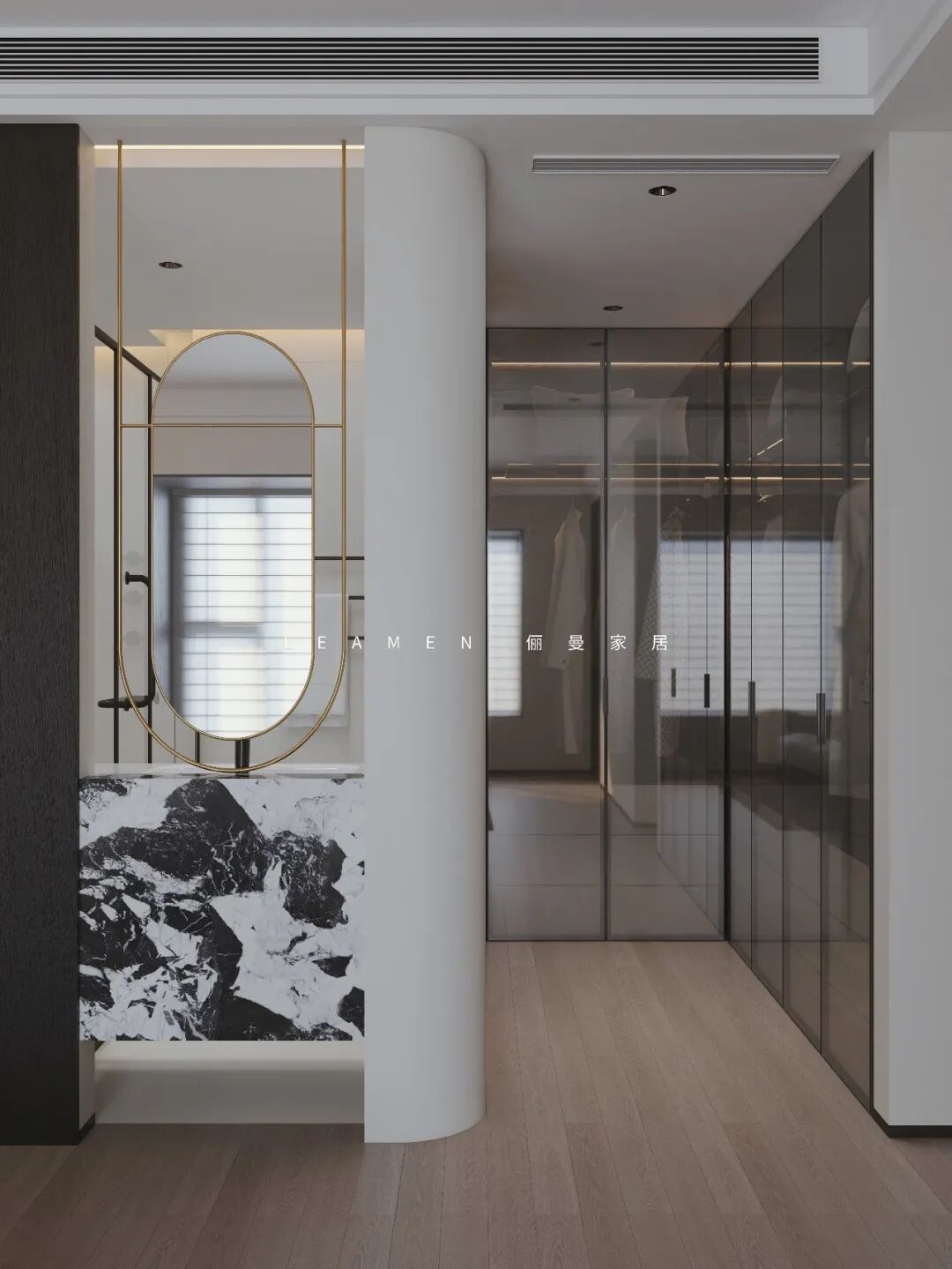 静安玺樾165m²，意式极简设计方案(图10)